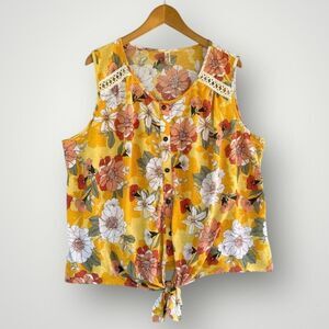 🎉5 for $45 🎉 Per Seption Women Top Blouse Shirt Size 2X